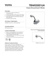Classic Showerhead 5 Mode