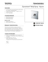 Gyrostream Body Spray - Square