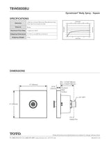 Gyrostream Body Spray - Square