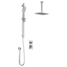 MOROKA TD2 (Valve Not Included) : AQUATONIK T/P with Diverter Shower System with Vertical Ceiling Arm