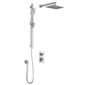 MOROKA TD2 (Valve Not Included) : AQUATONIK T/P with Diverter Shower System with Wallarm