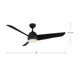 Kuzco Thalia 54-in Ceiling Fan
