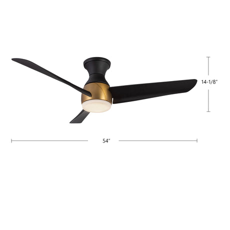 Kuzco Thalia 54-in Hugger Fan