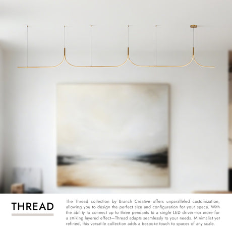 Kuzco Thread 15-ft Linear Pendant