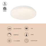 Kuzco Vibe Tio 11-in Flush Mount
