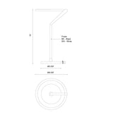Kuzco Roda 15-in Table Lamp