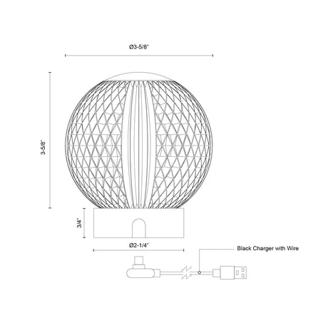 Alora Marni 3-in Table Lamp