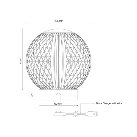 Alora Marni 4-in Table Lamp