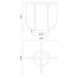 Alora Anders 15-in Table Lamp