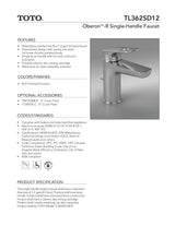 Oberon®R Single-Handle Faucet