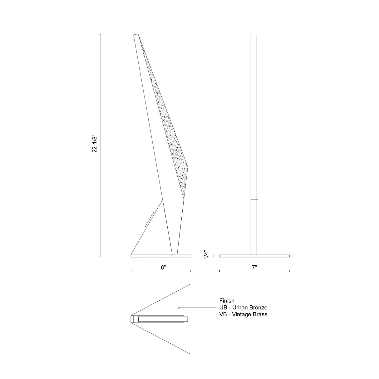 Kuzco Tachi 22-in Table Lamp