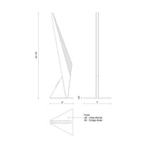 Kuzco Tachi 22-in Table Lamp