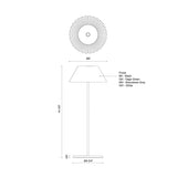 Kuzco Zola 14-in Table Lamp