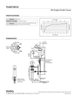 GO Single-Handle Faucet - 1.2 GPM