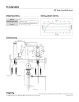 GR Side Handle Faucet - 1.2 GPM