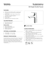 GS Single-Handle Faucet - 1.2 GPM