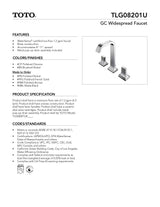 GC Wide Spread Faucet - 1.2 GPM