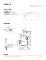 GC Single-Handle Faucet - 1.2 GPM