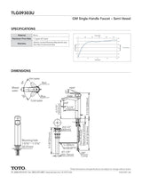 GM Single-Handle Faucet - 1.2 GPM - Semi-Vessel
