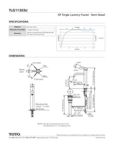 GF Single-Handle Faucet - 1.2 GPM - Semi-Vessel