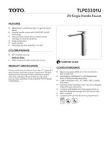 ZA Single-Handle Faucet - 1.2 GPM - Vessel