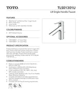 LB Single-Handle Faucet - 1.2 GPM