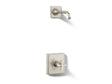 Pinstripe® Pure Rite-Temp® shower trim kit with cross handle, without showerhead