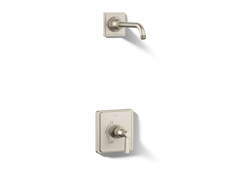 Pinstripe® Pure Rite-Temp® shower trim kit with lever handle, without showerhead