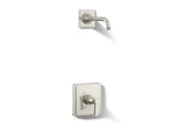Pinstripe® Pure Rite-Temp® shower trim kit with lever handle, without showerhead