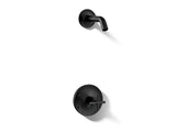 Purist® Rite-Temp® shower trim kit with cross handle, without showerhead
