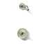 Purist® Rite-Temp® shower trim kit with cross handle, without showerhead
