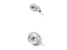 Purist® Rite-Temp® shower trim kit with cross handle, without showerhead