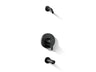 Elate® Rite-Temp® bath and shower trim kit with push-button diverter, without showerhead