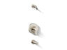 Elate® Rite-Temp® bath and shower trim kit with push-button diverter, without showerhead
