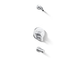 Elate® Rite-Temp® bath and shower trim kit with push-button diverter, without showerhead