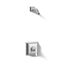 Memoirs® Stately Rite-Temp® shower trim kit, without showerhead