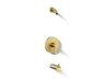 Pitch® Rite-Temp® bath and shower trim kit, without showerhead
