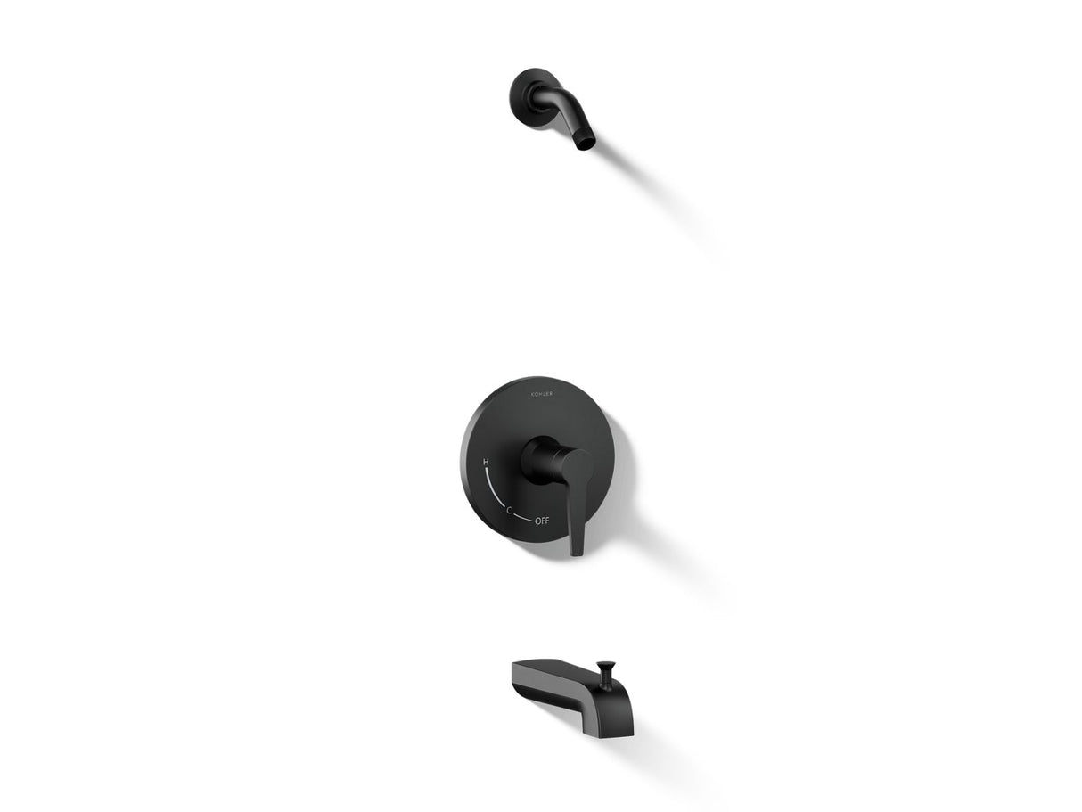 Pitch® Rite-Temp® bath and shower trim kit, without showerhead