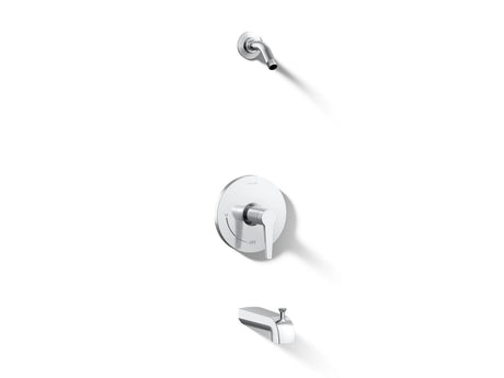 Pitch® Rite-Temp® bath and shower trim kit, without showerhead