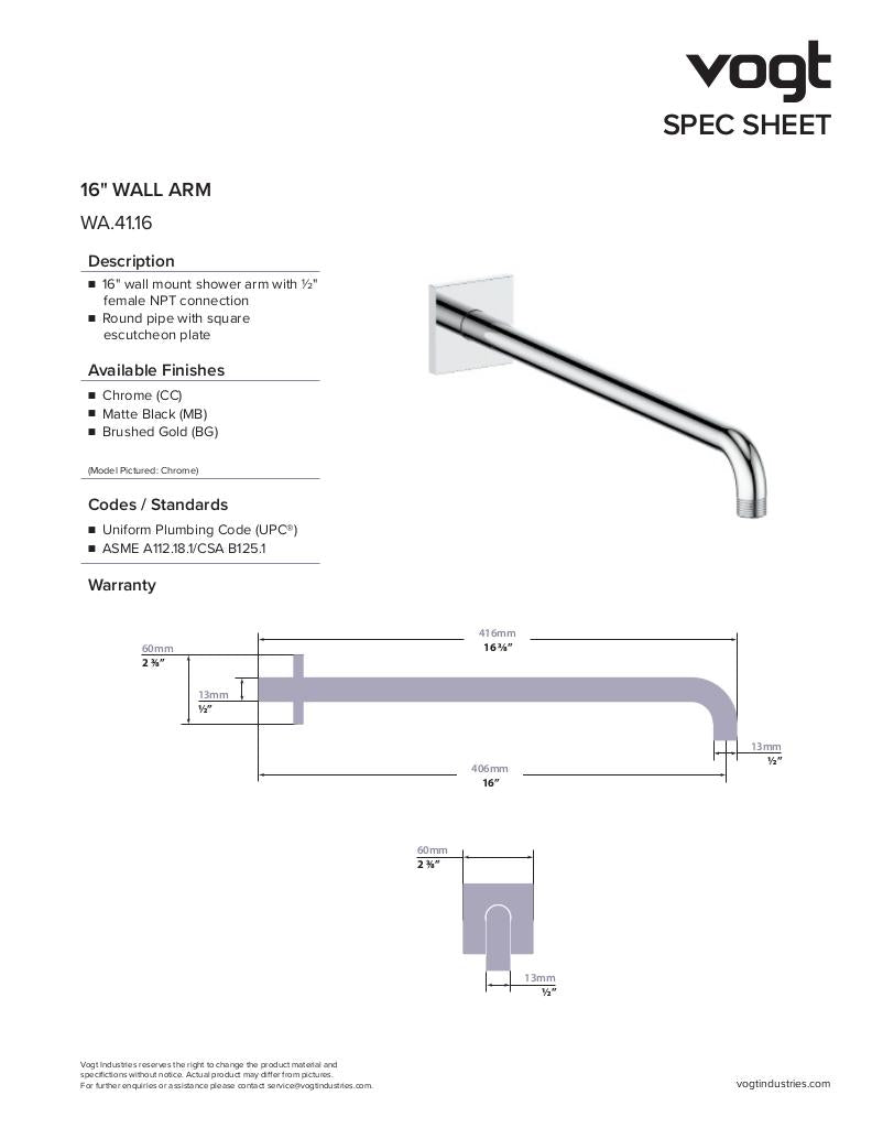 KAPFENBERG TRIM FOR 3-WAY TH SHOWER KIT