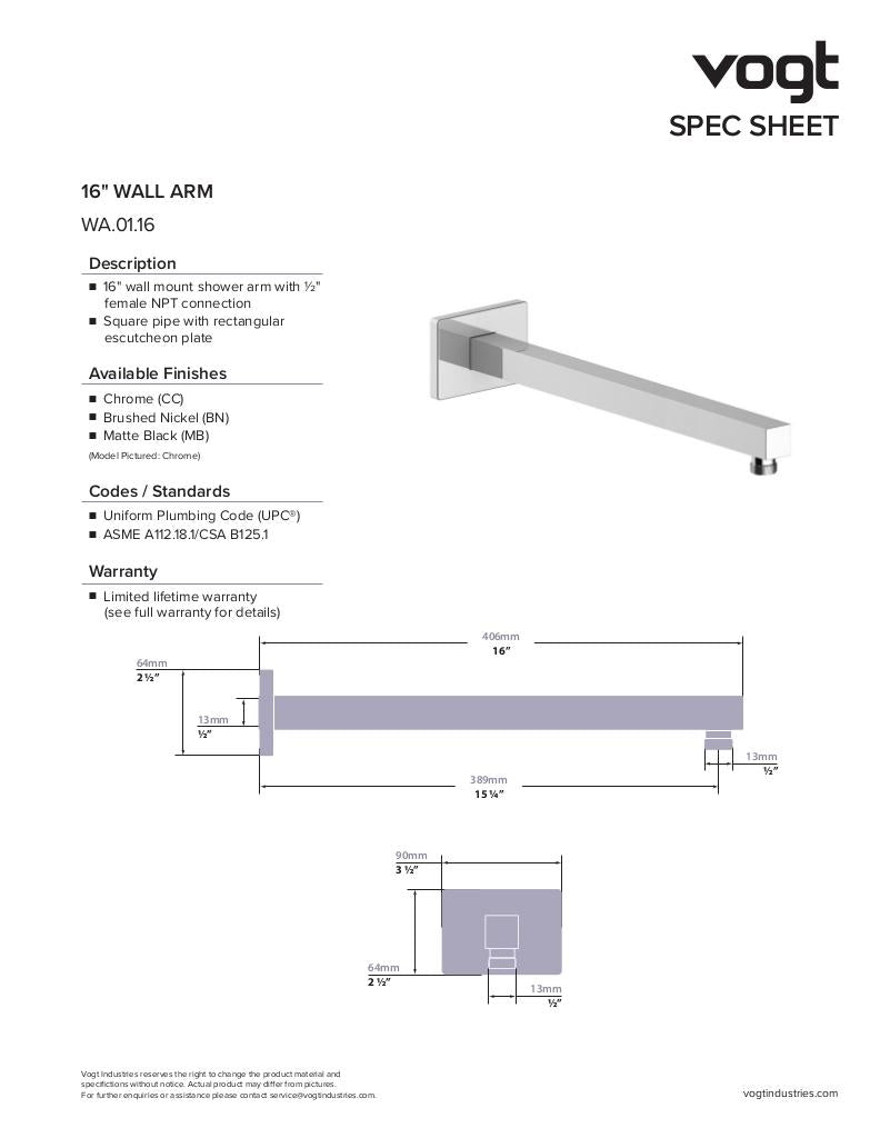 ANTAU TRIM FOR 2-WAY PB SHOWER KIT