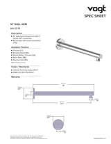 DRAVA TRIM FOR 3-WAY TH SHOWER KIT