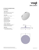 DRAVA TRIM FOR 3-WAY TH SHOWER KIT