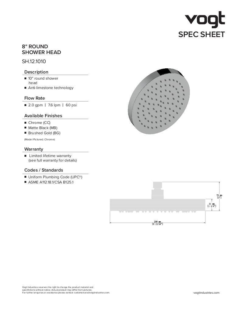 MOND TRIM FOR 3-WAY TH SHOWER KIT