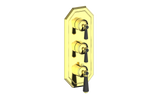 CARINTHIA TRIM FOR 3/4" HIGH-FLOW TH VALVE WITH 2 VOLUME CONTROLS