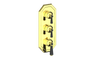 CARINTHIA TRIM FOR 3/4" HIGH-FLOW TH VALVE WITH 2 VOLUME CONTROLS