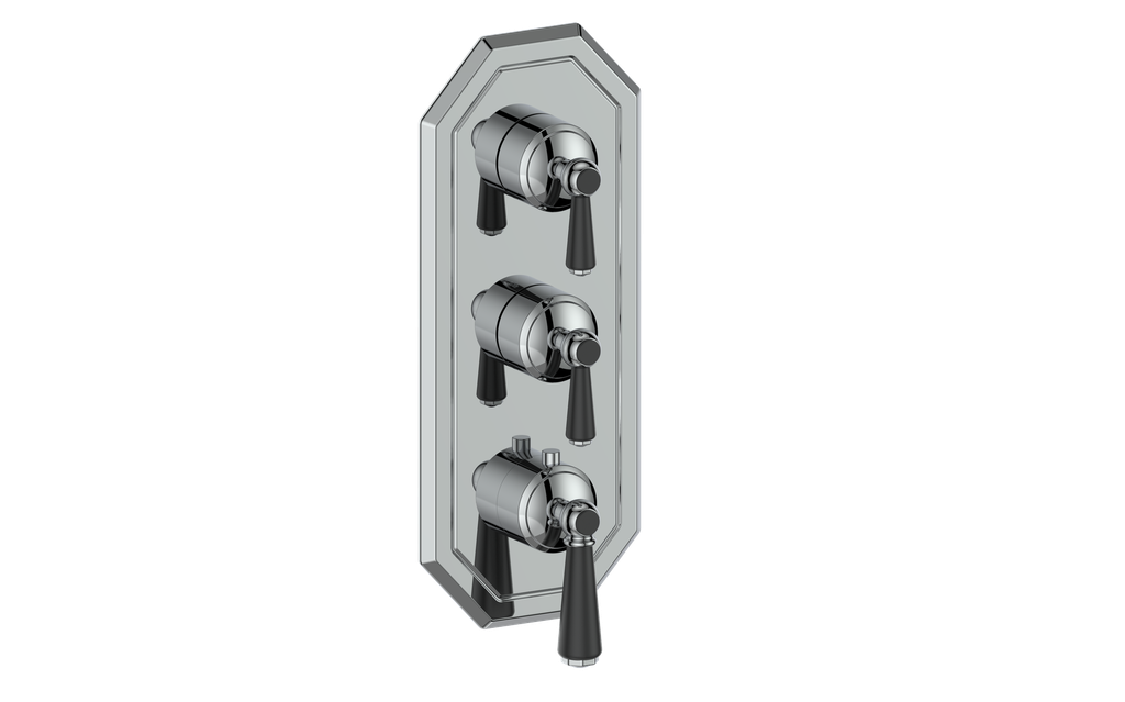 CARINTHIA TRIM FOR 3/4" HIGH-FLOW TH VALVE WITH 2 VOLUME CONTROLS