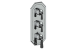 CARINTHIA TRIM FOR 3/4" HIGH-FLOW TH VALVE WITH 2 VOLUME CONTROLS