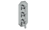 CARINTHIA TRIM FOR 3/4" HIGH-FLOW TH VALVE WITH 2 VOLUME CONTROLS