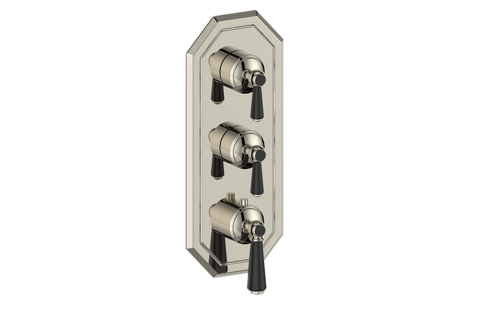 CARINTHIA TRIM FOR 3/4" HIGH-FLOW TH VALVE WITH 2 VOLUME CONTROLS